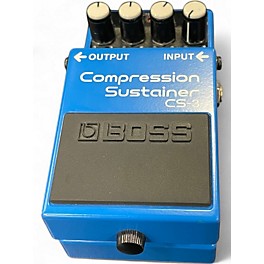 Used BOSS CS3 Compressor Sustainer Effect Pedal