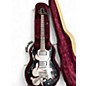Used Jay Turser SG-TYPE Black and Silver Solid Body Electric Guitar thumbnail