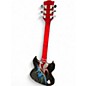 Used Jay Turser SG-TYPE Black and Silver Solid Body Electric Guitar