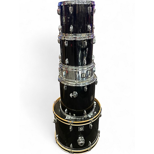 Used SONOR 5 Piece Force 1001 Black Drum Kit