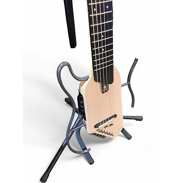 Used Donner HUSH 1 Natural Acoustic Electric Guitar