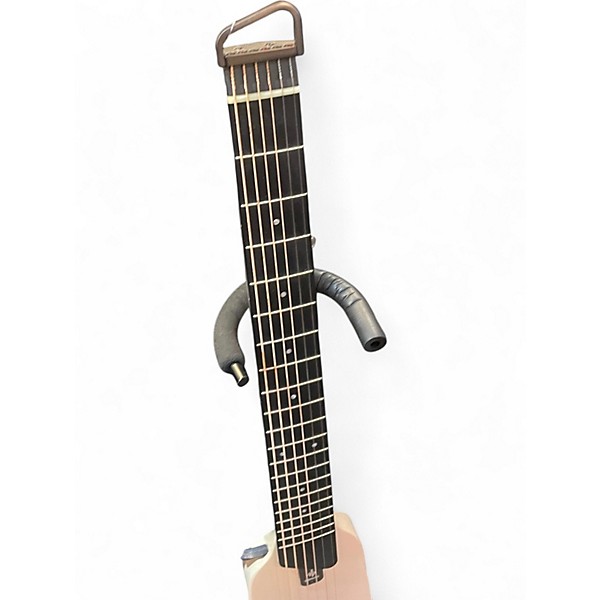 Used Donner HUSH 1 Natural Acoustic Electric Guitar
