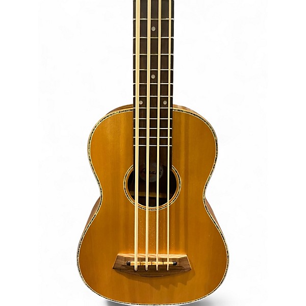 Used Amahi bass-002 natural Ukulele