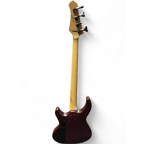 Used MTD KINGSTON SARATOGA DLX DEEP CHERRY BURST Electric Bass Guitar