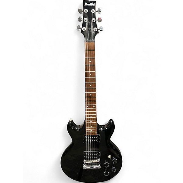 Used Ibanez GAX70 Black Solid Body Electric Guitar