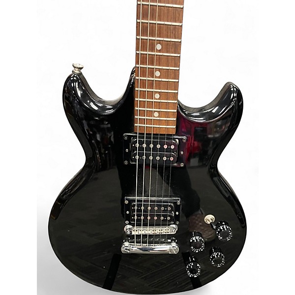 Used Ibanez GAX70 Black Solid Body Electric Guitar