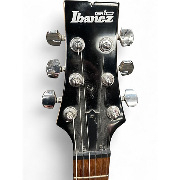 Used Ibanez GAX70 Black Solid Body Electric Guitar