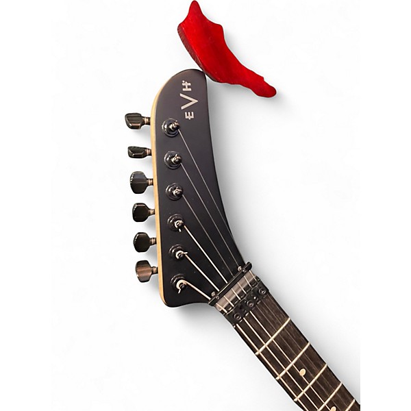 Used EVH 5150 stealth black Black Solid Body Electric Guitar