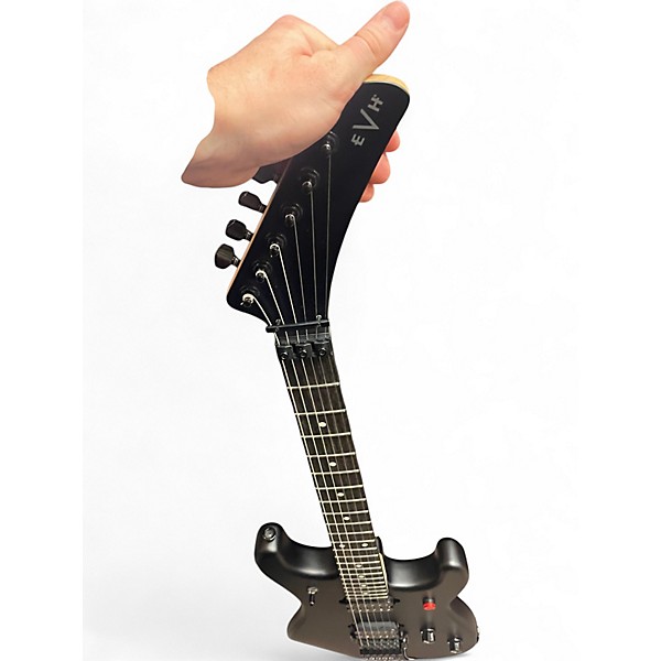 Used EVH 5150 stealth black Black Solid Body Electric Guitar