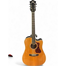 Used Guild D260CE Deluxe Natural Acoustic Guitar