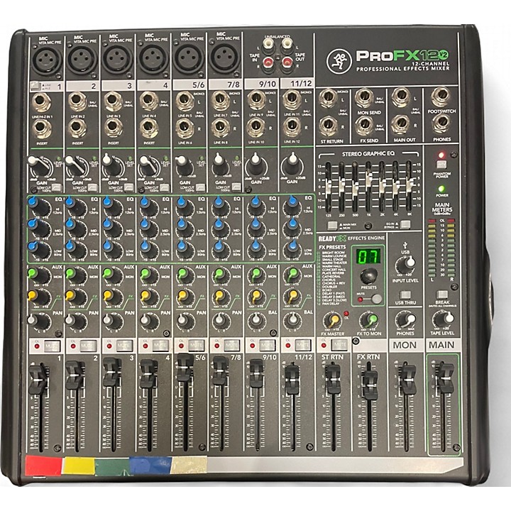 Used Mackie PROFX12 Unpowered Mixer | Guitar Center