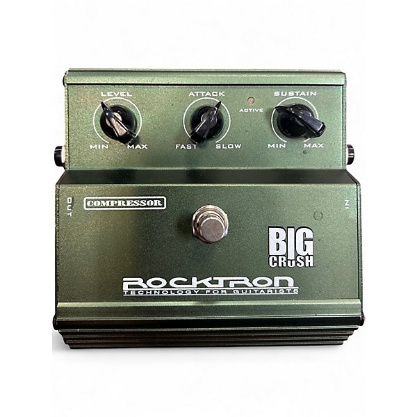 Used Rocktron Big Crusher Compressor Effect Pedal