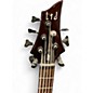 Used ESP LTD B305FM 5 String Crimson Burst Electric Bass Guitar