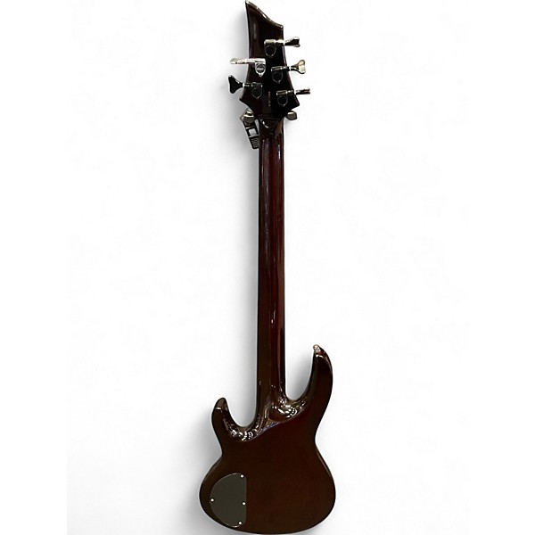 Used ESP LTD B305FM 5 String Crimson Burst Electric Bass Guitar