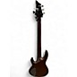 Used ESP LTD B305FM 5 String Crimson Burst Electric Bass Guitar
