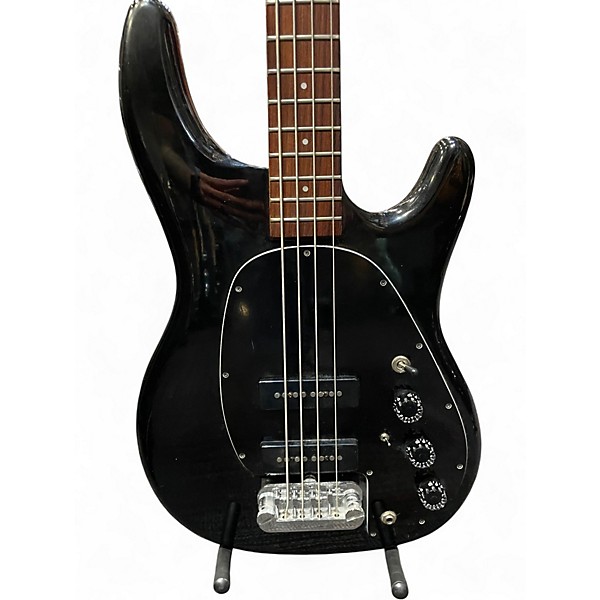 Vintage 1980 Guild SB202 Black Electric Bass Guitar