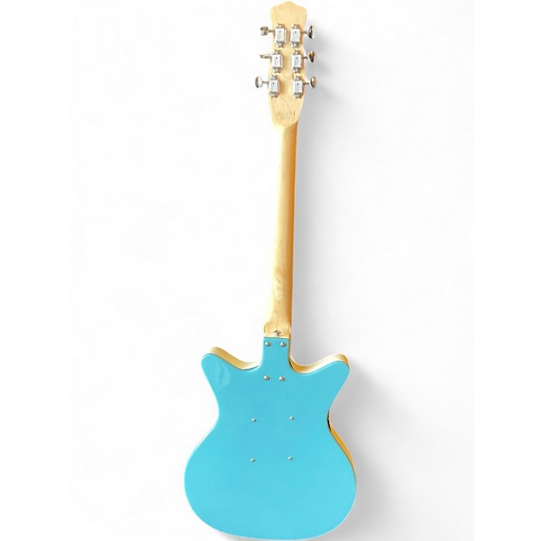 Used Danelectro Stock '59 Blue Solid Body Electric Guitar