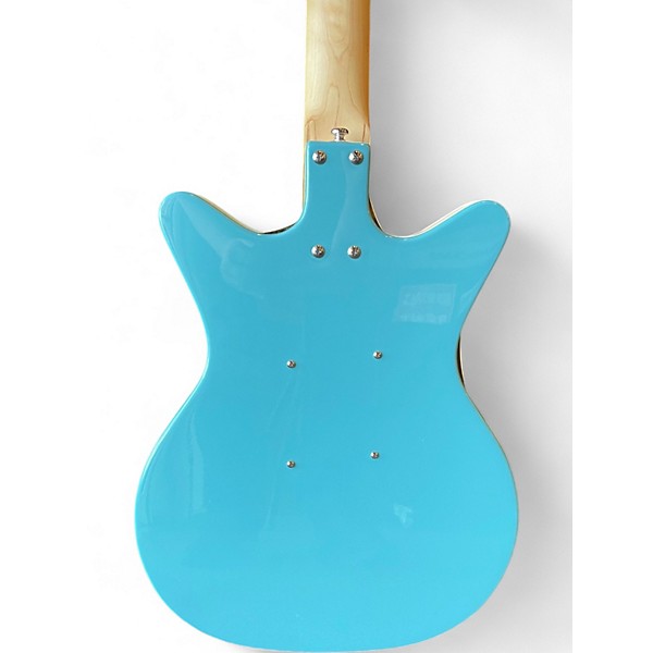 Used Danelectro Stock '59 Blue Solid Body Electric Guitar