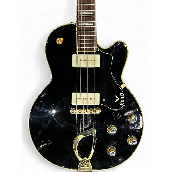 Used Guild M-75 ARITOCRAT Ebony Hollow Body Electric Guitar