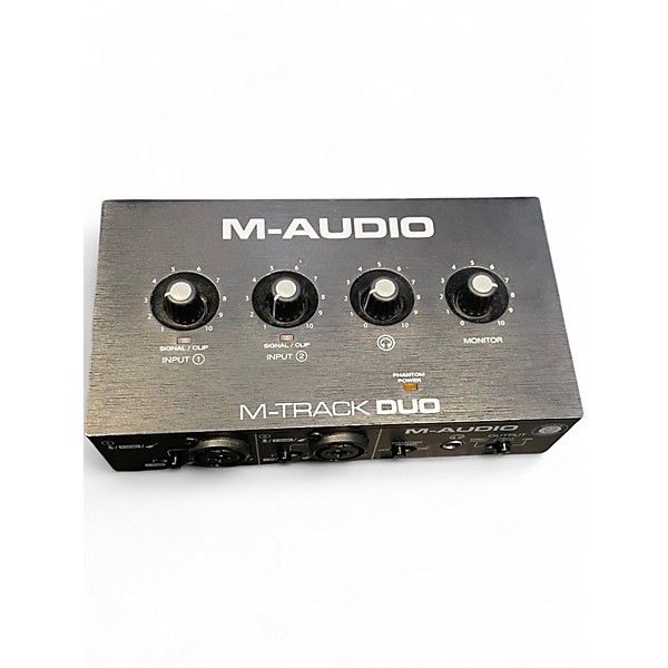Used M-Audio M-Track Duo Audio Interface