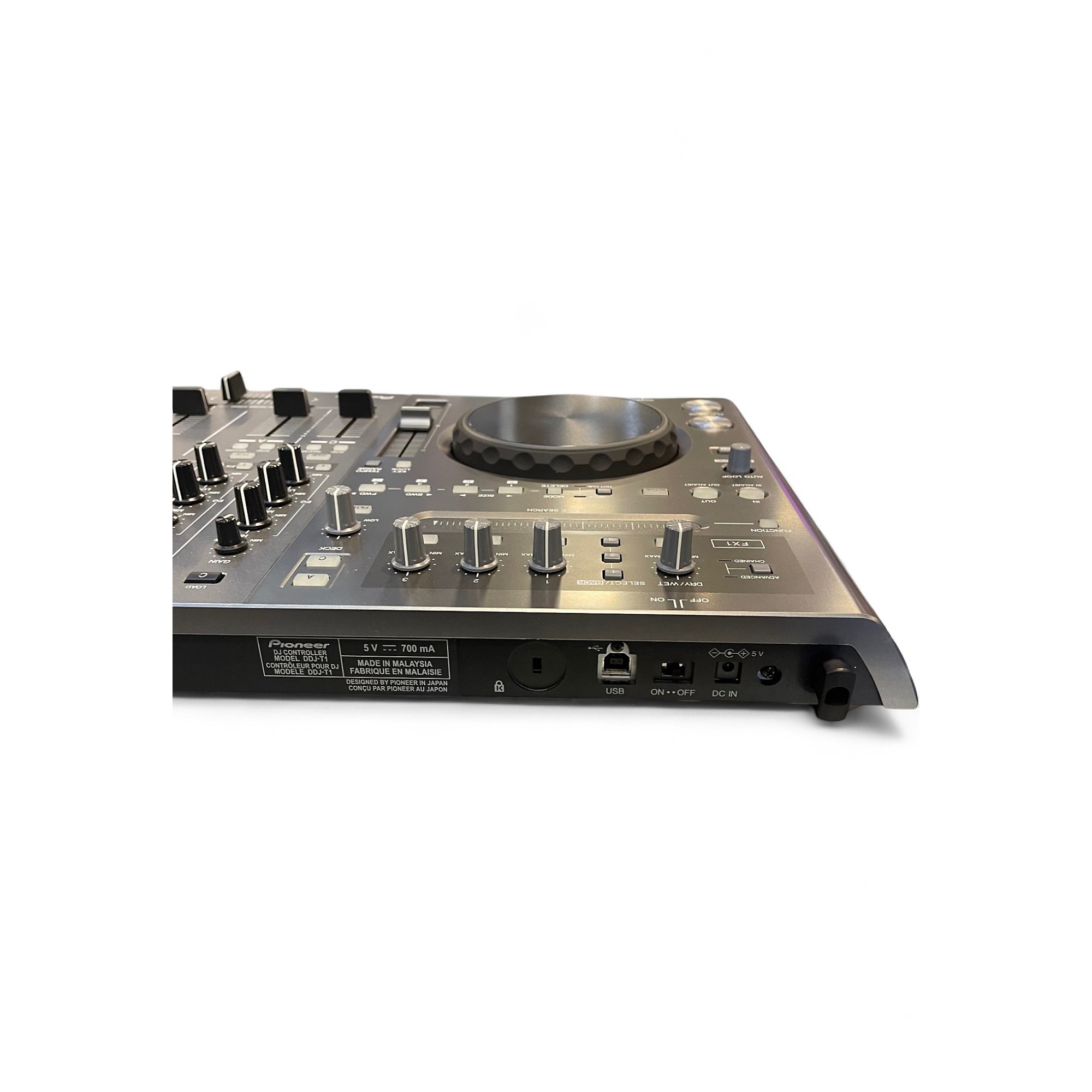 Pioneer DDJ-T1 DJコントローラー　本体のみ Used Pioneer DJ DDJ-T1 DJ Controller | Guitar Center