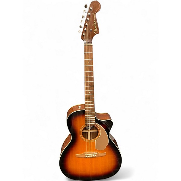 Fender Newporter Player SB WN 美品 Fender Newporter Player Acoustic-electric Guitar - Sunburst