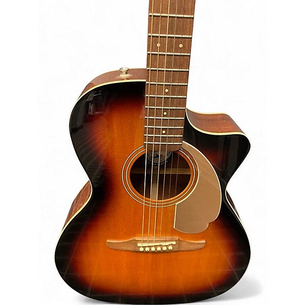 Fender Newporter Player SB WN 美品 Fender Newporter Player Acoustic-Electric Guitar - Sunburst