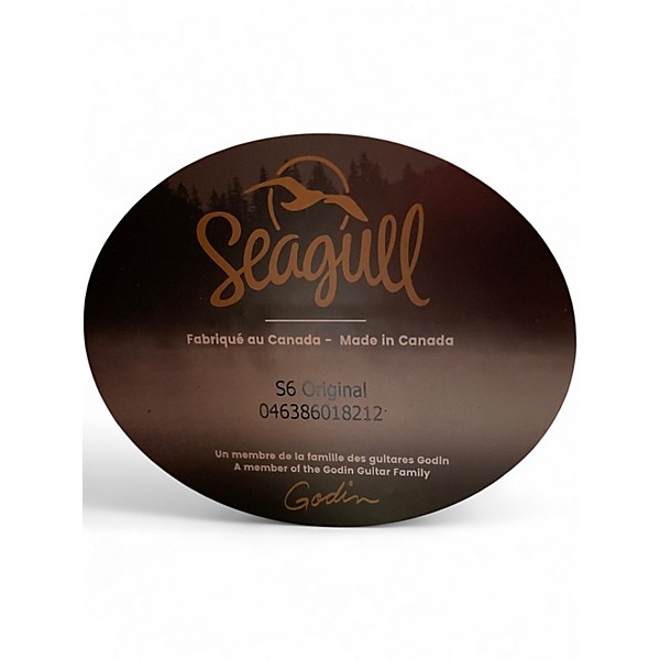 Used Seagull S6 Original Natural Acoustic Guitar