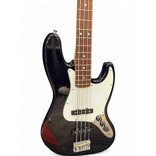Used Fender Standard Jazz Bass Black Electric Bass Guitar