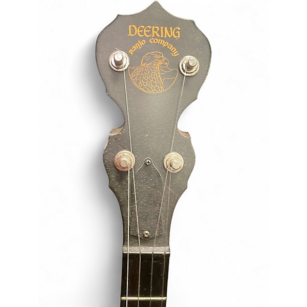 Used Deering Sierra 5 String Natural Banjo
