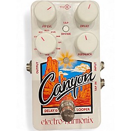 Used Electro-Harmonix Canyon Delay and Looper Effect Pedal