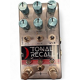 Used Chase Bliss Audio TONAL RECALL Effect Pedal