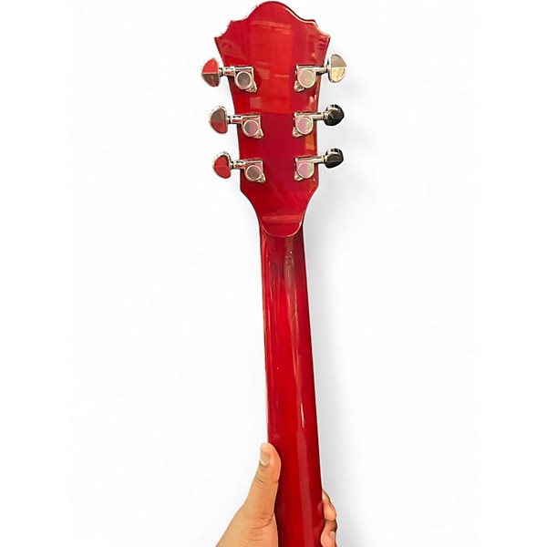 Used Ibanez AFS75T Artcore Bigsby CHERRY RED Hollow Body