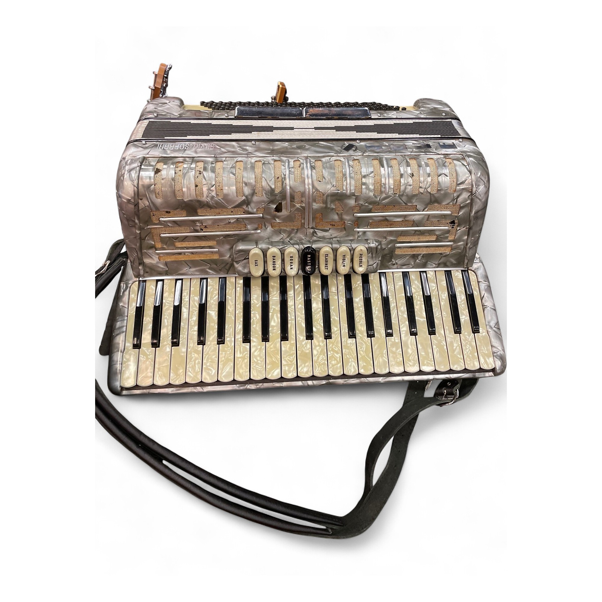 V.SOPRANI DI SILVIO Recanati アコーディオン Vintage Recanati V. Soprani Di Silvio. 80 Bass Accordion