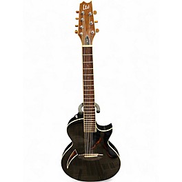 Used ESP LTD TL7 Black Acoustic Electric Guitar