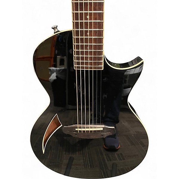 Used ESP LTD TL7 Black Acoustic Electric Guitar