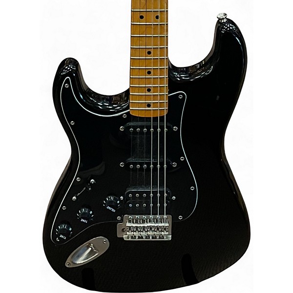 Used Squier Classic Vibe Stratocaster Black Solid Body Electric Guitar