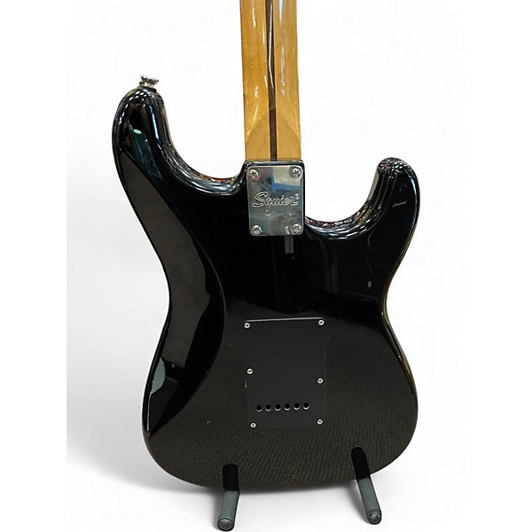 Used Squier Classic Vibe Stratocaster Black Solid Body Electric Guitar