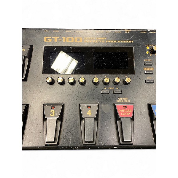 Used BOSS GT100 Effect Processor