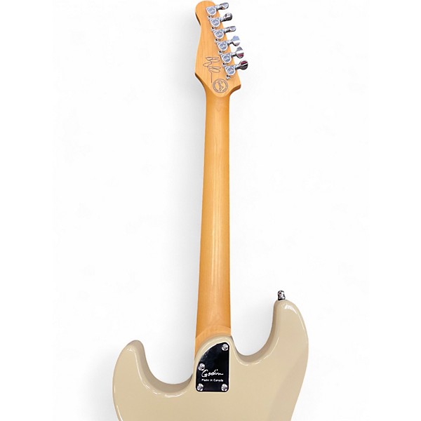 Used Lerxst Limelight Alex Lifeson Signature WHITE Solid Body Electric Guitar