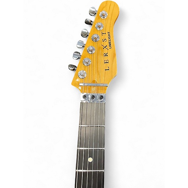 Used Lerxst Limelight Alex Lifeson Signature WHITE Solid Body Electric Guitar