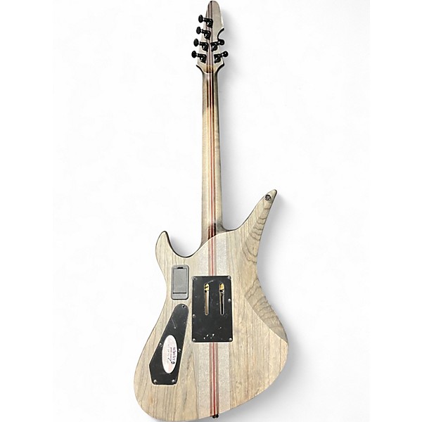 Used Schecter Guitar Research Avenger FR SLS Elite Evil Twin Satin Black Solid Body Electric Guitar