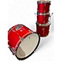 Used Percussion Plus 4 Piece 4 Piece Red Drum Kit thumbnail