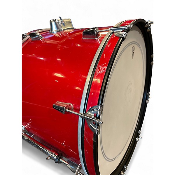 Used Percussion Plus 4 Piece 4 Piece Red Drum Kit