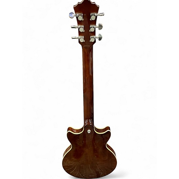 Used Dreambow DR-705 Double Cut  Vintage Sunburst Solid Body Electric Guitar