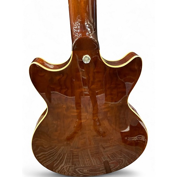 Used Dreambow DR-705 Double Cut  Vintage Sunburst Solid Body Electric Guitar