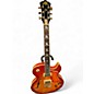 Used Dreambow DH-554 Cherry Sunburst Hollow Body Electric Guitar thumbnail