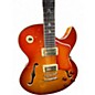 Used Dreambow DH-554 Cherry Sunburst Hollow Body Electric Guitar