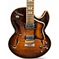 Used Dreambow DH-554 Tobacco Burst Hollow Body Electric Guitar