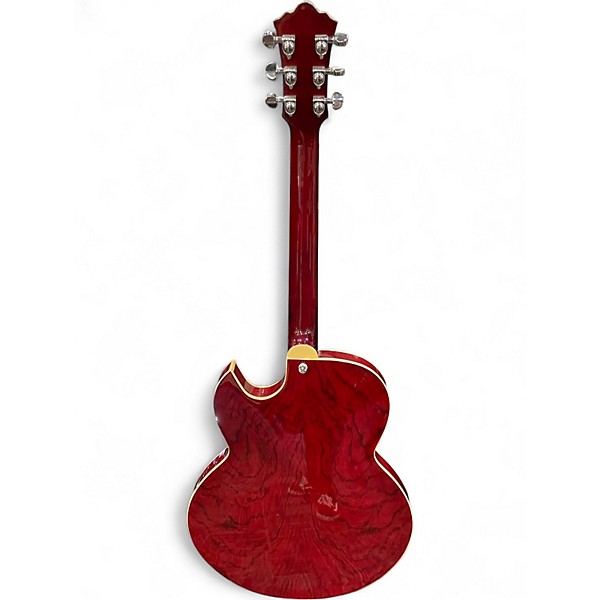 Used Dreambow DH-554 Tobacco Burst Hollow Body Electric Guitar